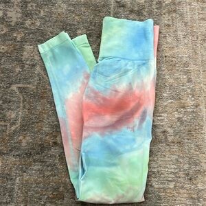 Tie Dye Scrunch Leggings